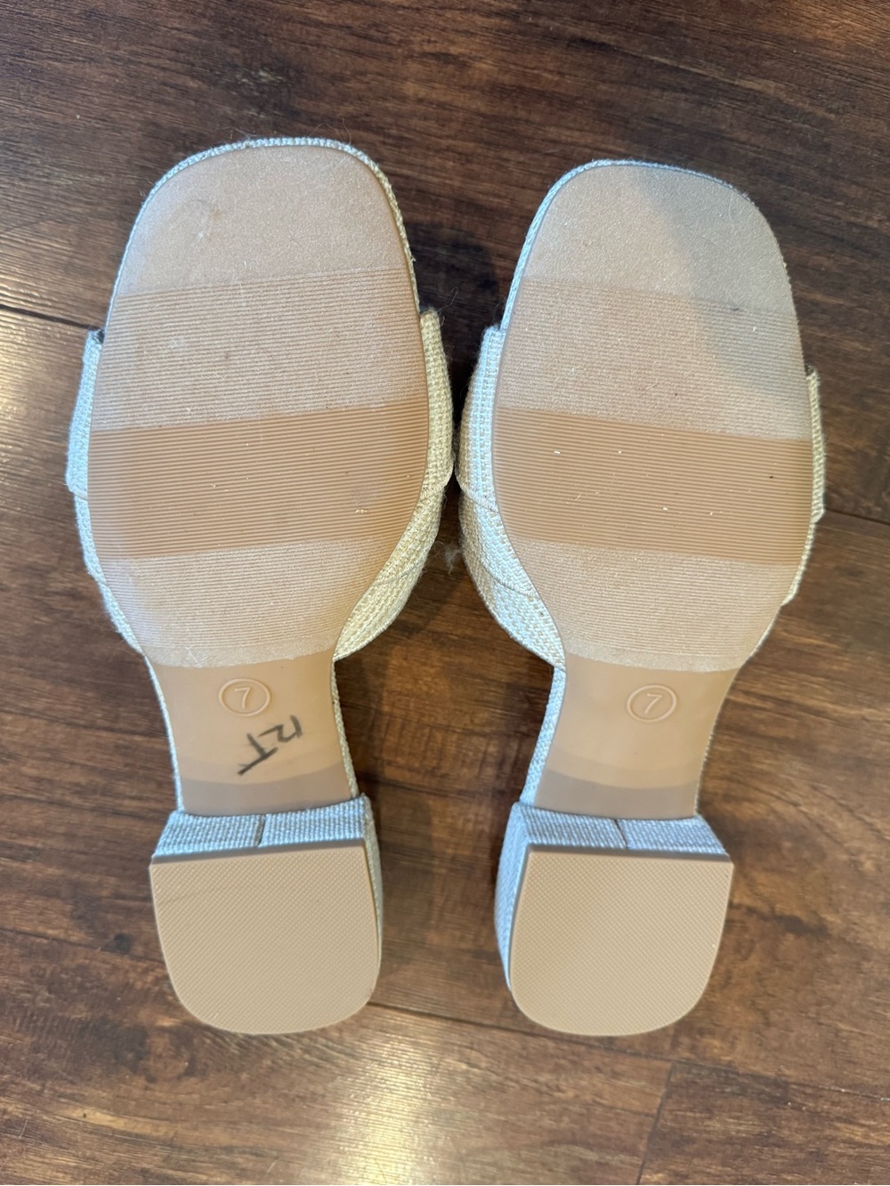 A New Day Cream Ruffle Sandals - Picture 7 of 8